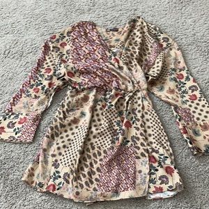Zara Floral Print Romper - sz- S